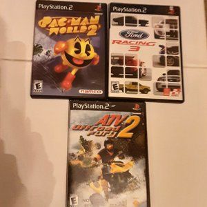 Lot of 3 PlayStation 2 games